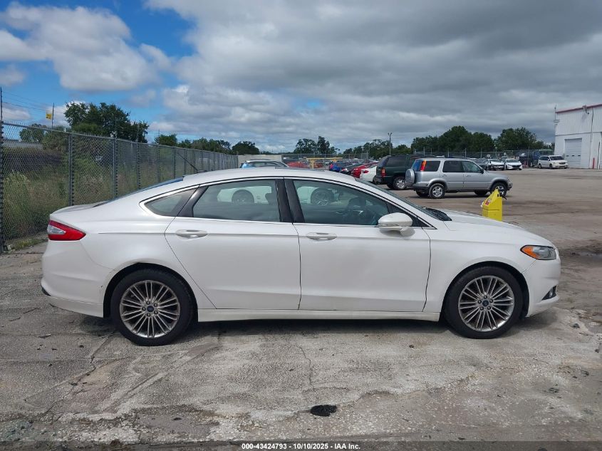 2016 Ford Fusion Se VIN: 3FA6P0HD5GR340127 Lot: 43424793