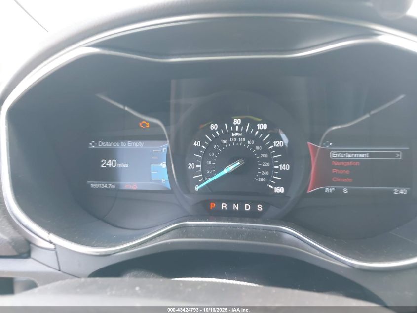 2016 Ford Fusion Se VIN: 3FA6P0HD5GR340127 Lot: 43424793