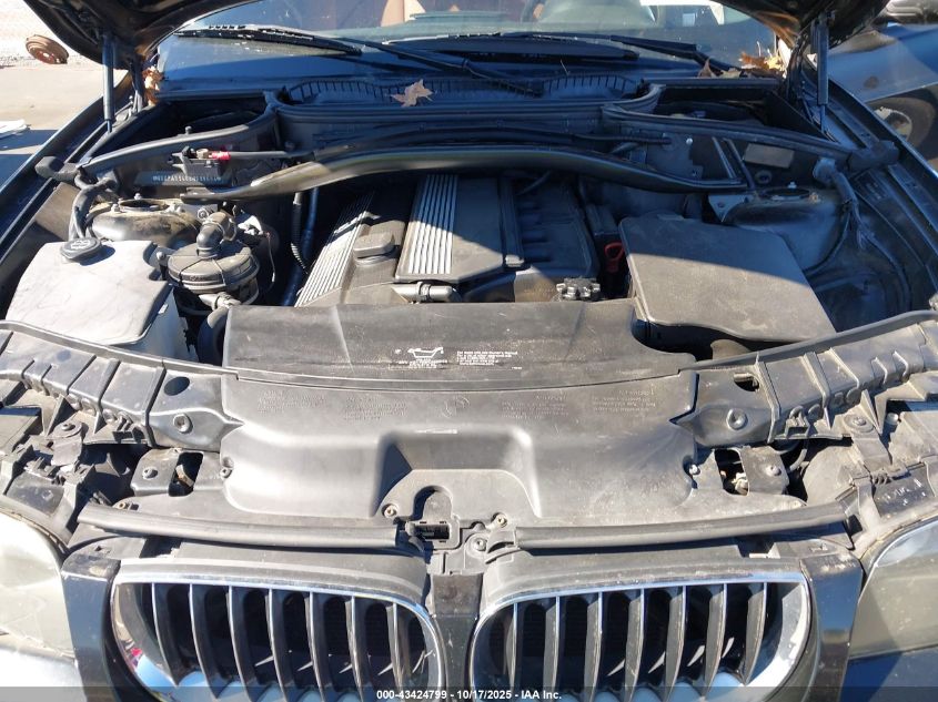 2006 BMW X3 3.0I VIN: WBXPA93406WG90004 Lot: 43424799