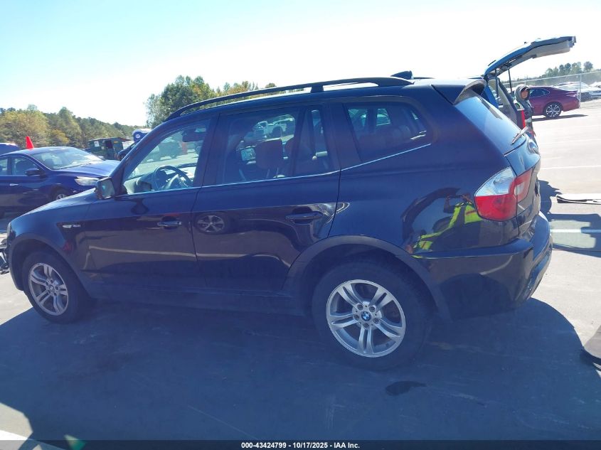2006 BMW X3 3.0I VIN: WBXPA93406WG90004 Lot: 43424799