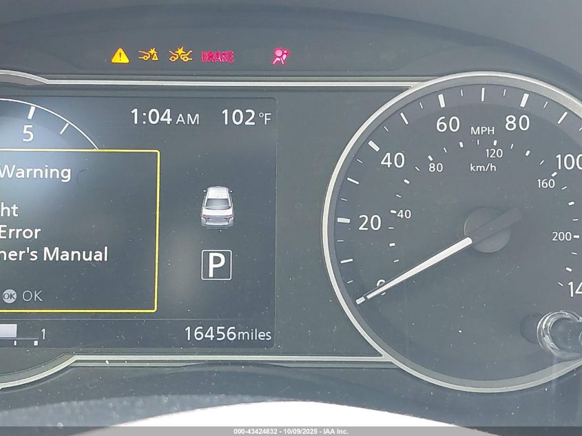 2025 Nissan Versa 1.6 Sv VIN: 3N1CN8EV2SL831896 Lot: 43424832