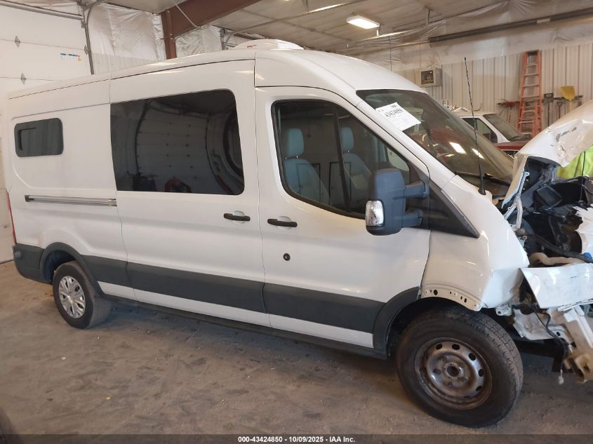 2018 Ford Transit-250 VIN: 1FTYR2CG6JKA62893 Lot: 43424850