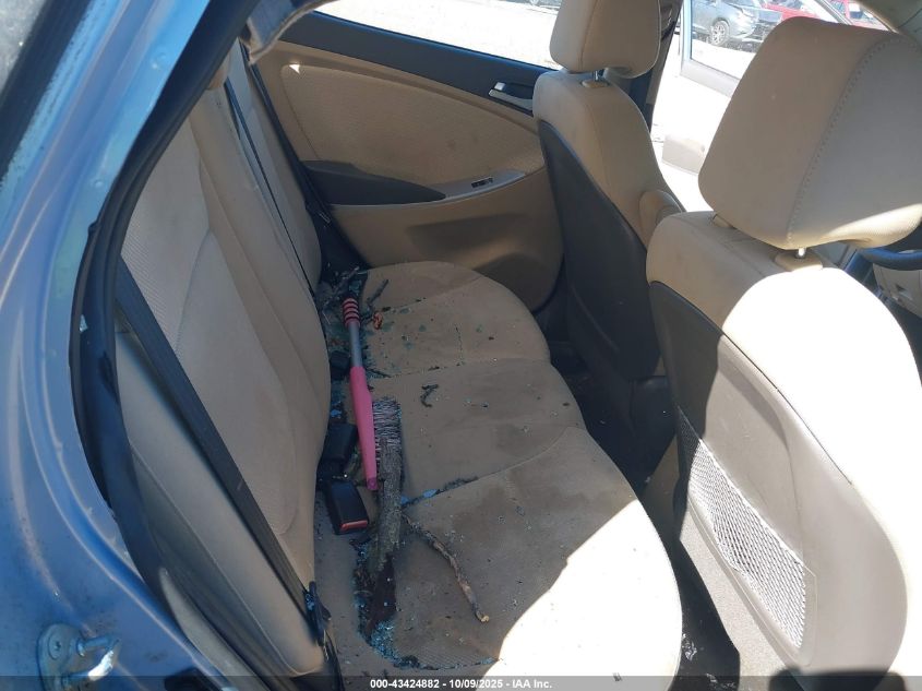 2014 Hyundai Accent Gls VIN: KMHCT4AEXEU663058 Lot: 43424882