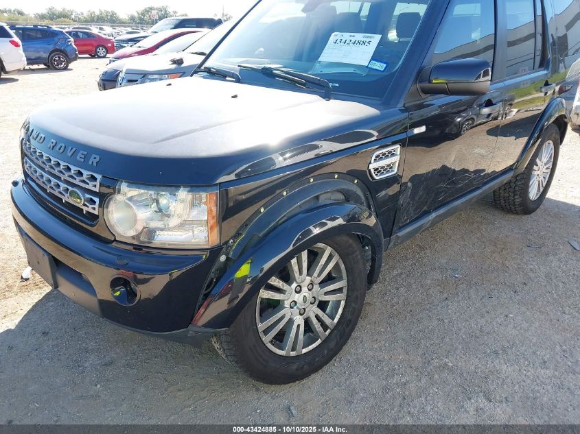 2011 Land Rover Lr4 VIN: SALAK2D48BA549782 Lot: 43424885
