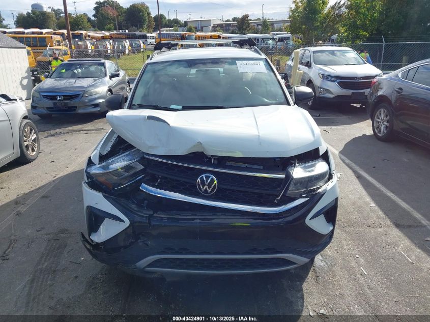 2022 Volkswagen Taos 1.5T S VIN: 3VVAX7B21NM078879 Lot: 43424901