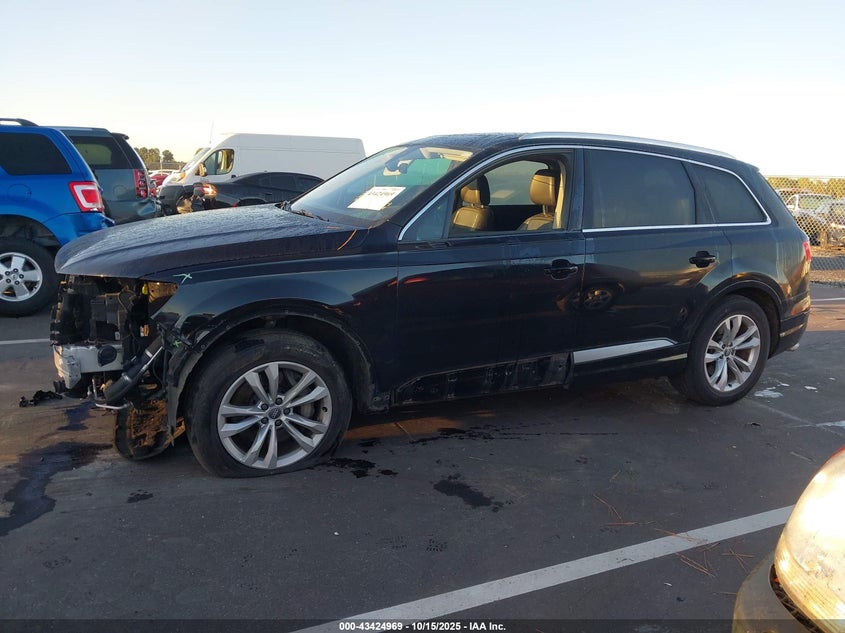 2017 Audi Q7 2.0T Premium VIN: WA1AHAF7XHD037434 Lot: 43424969