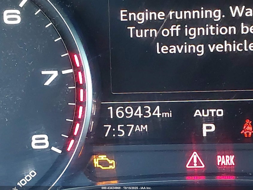 2017 Audi Q7 2.0T Premium VIN: WA1AHAF7XHD037434 Lot: 43424969