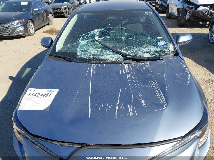 2025 Toyota Corolla Le VIN: 5YFB4MDE3SP312509 Lot: 43424981