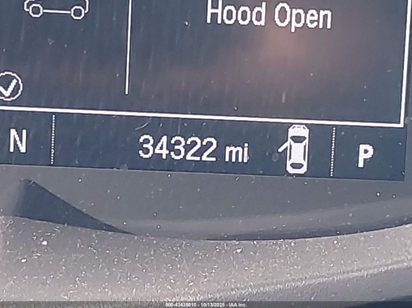 2019 Chevrolet Trax Lt VIN: KL7CJLSB0KB781813 Lot: 43425010