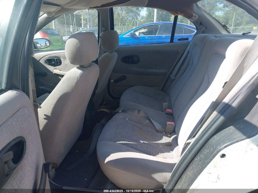 2001 Saturn Sl2 VIN: 1G8ZK52711Z203365 Lot: 43425025