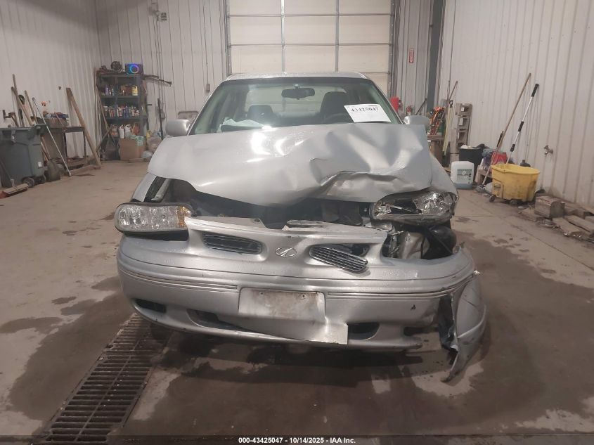 1999 Oldsmobile Cutlass Gls VIN: 1G3NG52M1X6338528 Lot: 43425047