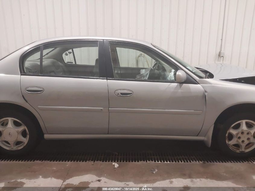 1999 Oldsmobile Cutlass Gls VIN: 1G3NG52M1X6338528 Lot: 43425047