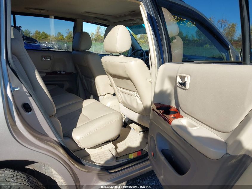 2005 Toyota Highlander Limited V6 VIN: JTEEP21AX50070712 Lot: 43425084