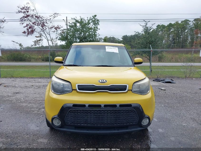 2016 Kia Soul + VIN: KNDJP3A56G7249724 Lot: 43425113