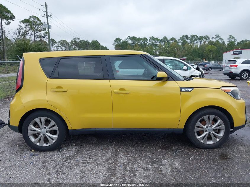 2016 Kia Soul + VIN: KNDJP3A56G7249724 Lot: 43425113