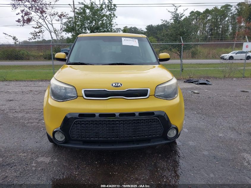 2016 Kia Soul + VIN: KNDJP3A56G7249724 Lot: 43425113