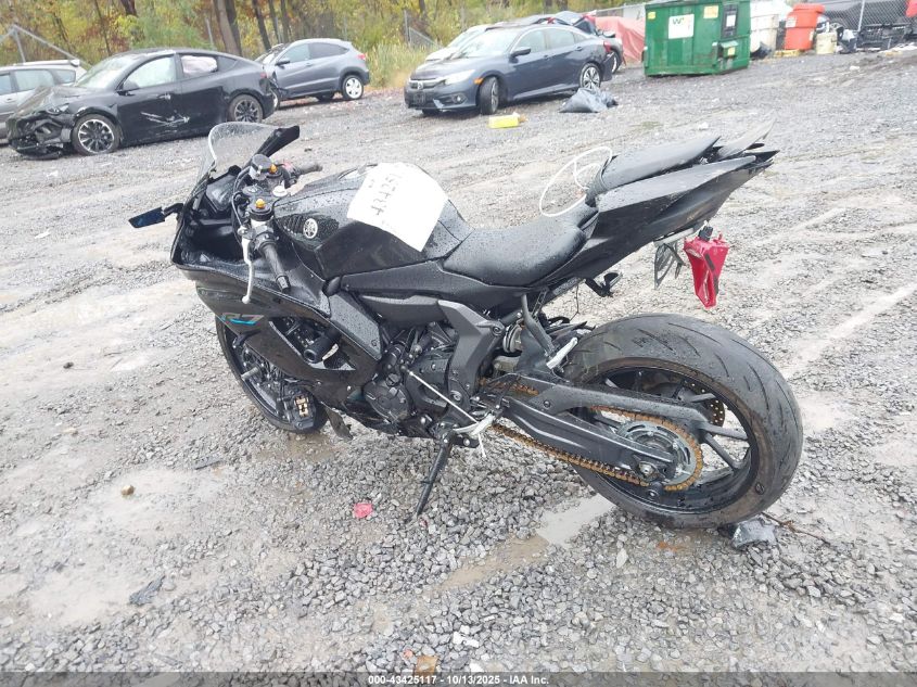2022 Yamaha Yzfr7 VIN: JYARM38EXNA000498 Lot: 43425117