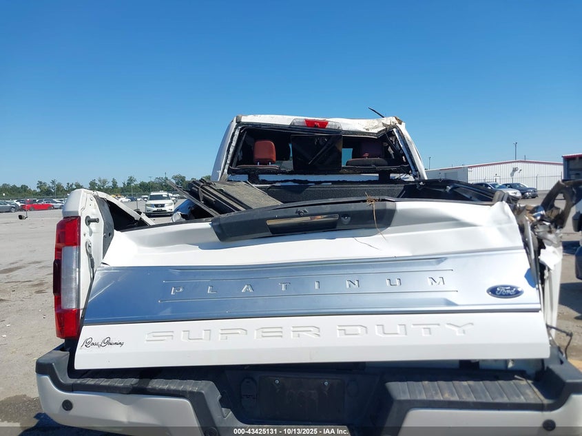 2019 Ford F-250 Platinum VIN: 1FT7W2BT2KEC27874 Lot: 43425131