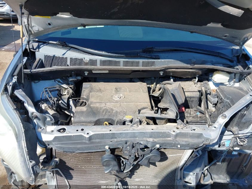 2011 Toyota Sienna Xle V6 VIN: 5TDYK3DC6BS073022 Lot: 43425135