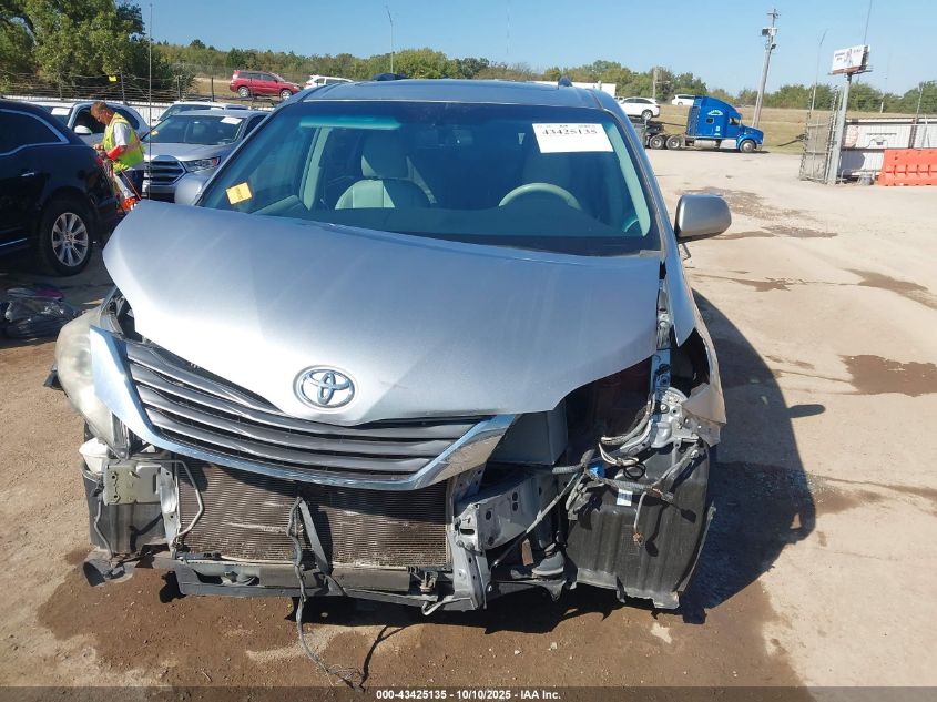 2011 Toyota Sienna Xle V6 VIN: 5TDYK3DC6BS073022 Lot: 43425135