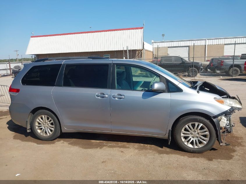 2011 Toyota Sienna Xle V6 VIN: 5TDYK3DC6BS073022 Lot: 43425135
