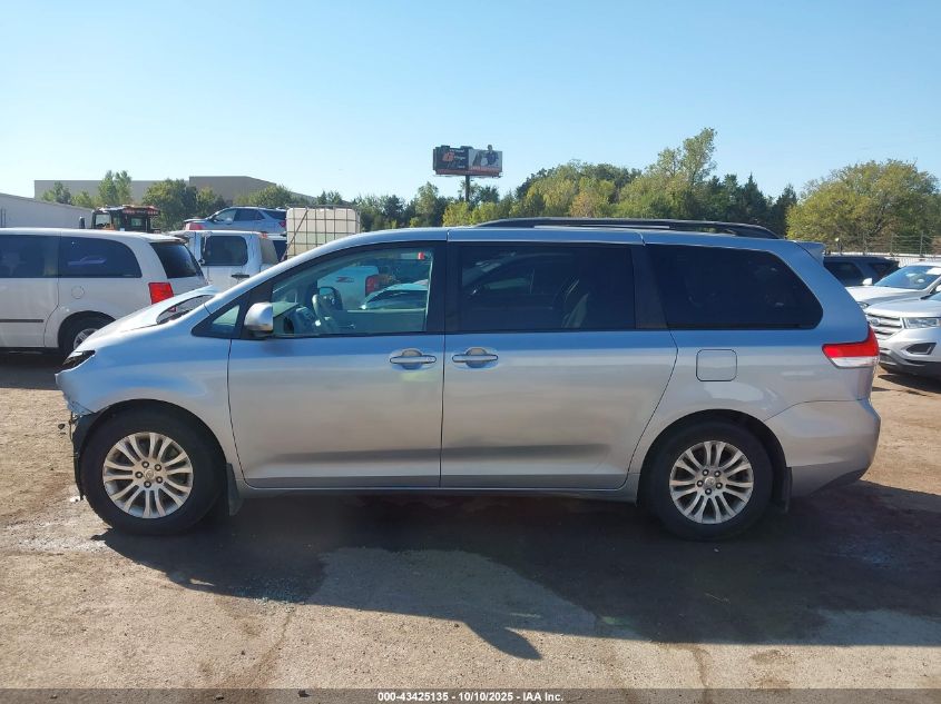 2011 Toyota Sienna Xle V6 VIN: 5TDYK3DC6BS073022 Lot: 43425135