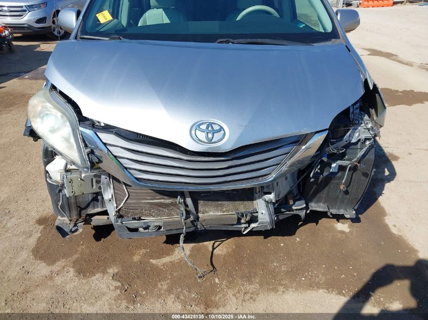 2011 Toyota Sienna Xle V6 VIN: 5TDYK3DC6BS073022 Lot: 43425135