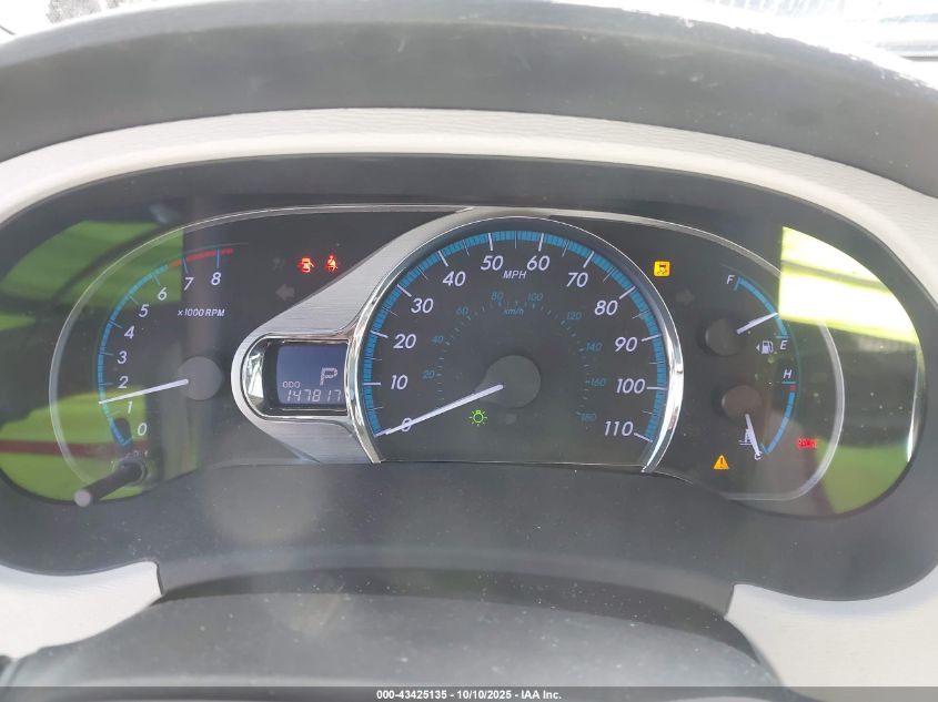 2011 Toyota Sienna Xle V6 VIN: 5TDYK3DC6BS073022 Lot: 43425135