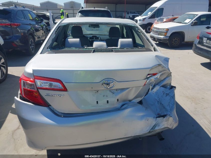 2012 Toyota Camry Le VIN: 4T4BF1FK3CR162743 Lot: 43425137