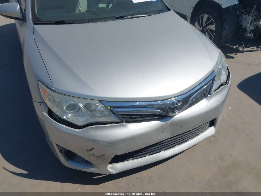 2012 Toyota Camry Le VIN: 4T4BF1FK3CR162743 Lot: 43425137