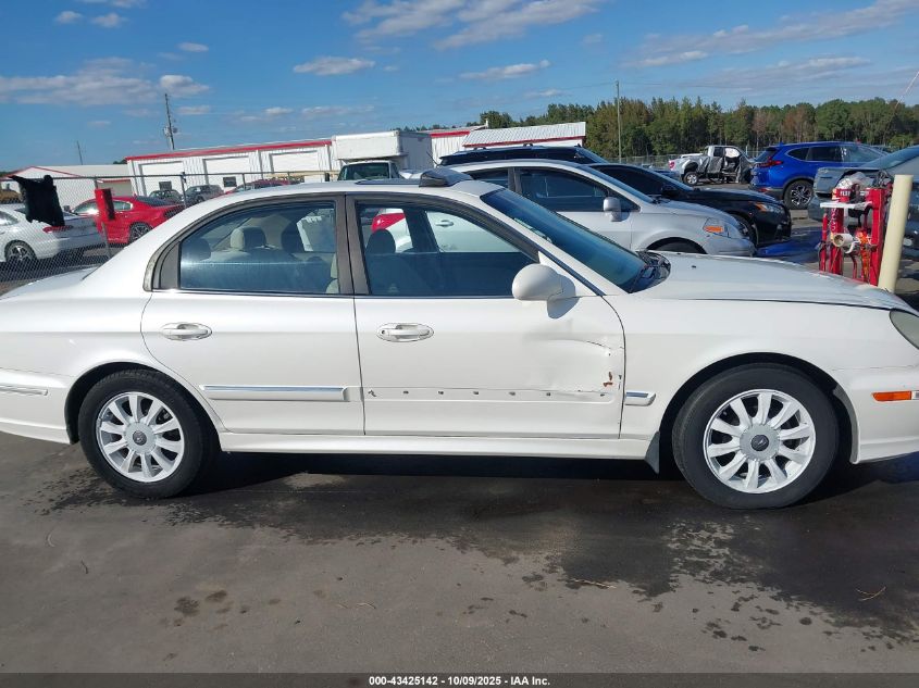 2003 Hyundai Sonata Gls/Lx VIN: KMHWF35H23A910221 Lot: 43425142