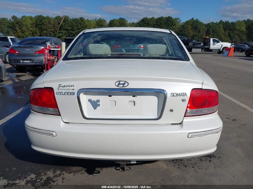 2003 Hyundai Sonata Gls/Lx VIN: KMHWF35H23A910221 Lot: 43425142