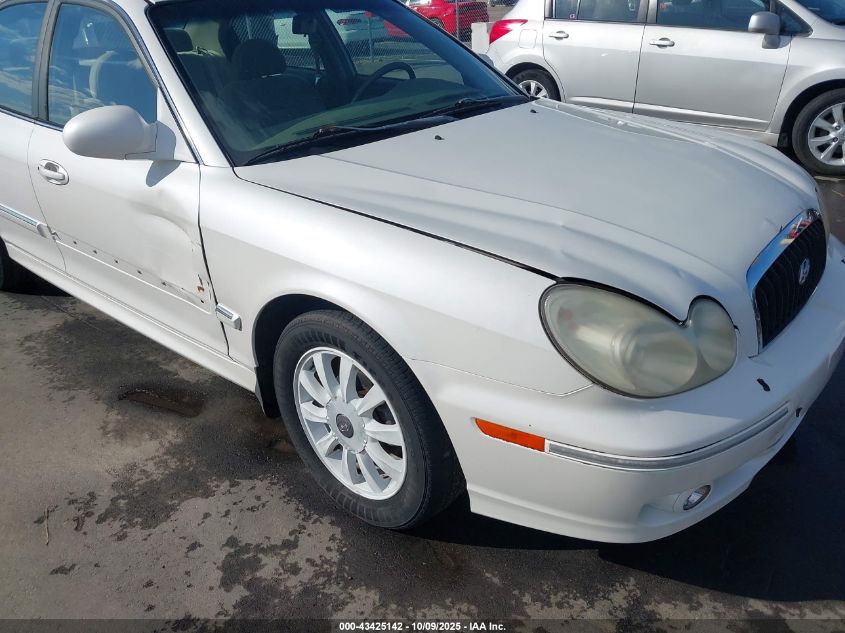 2003 Hyundai Sonata Gls/Lx VIN: KMHWF35H23A910221 Lot: 43425142