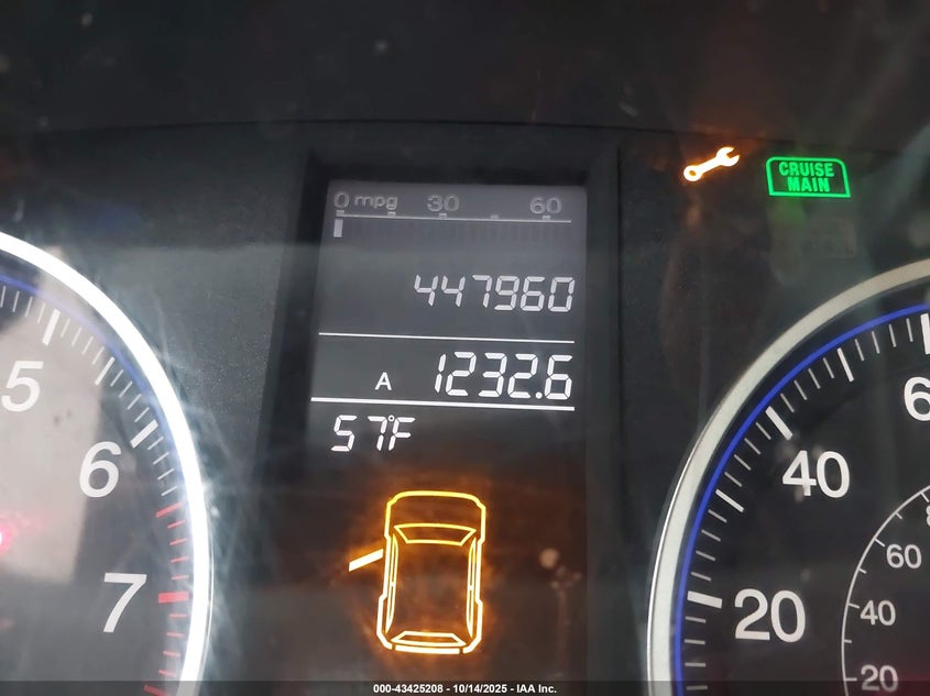 2008 Honda Cr-V Ex VIN: JHLRE48598C044950 Lot: 43425208