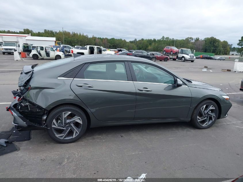 2025 Hyundai Elantra Limited VIN: KMHLP4DG5SU053274 Lot: 43425219