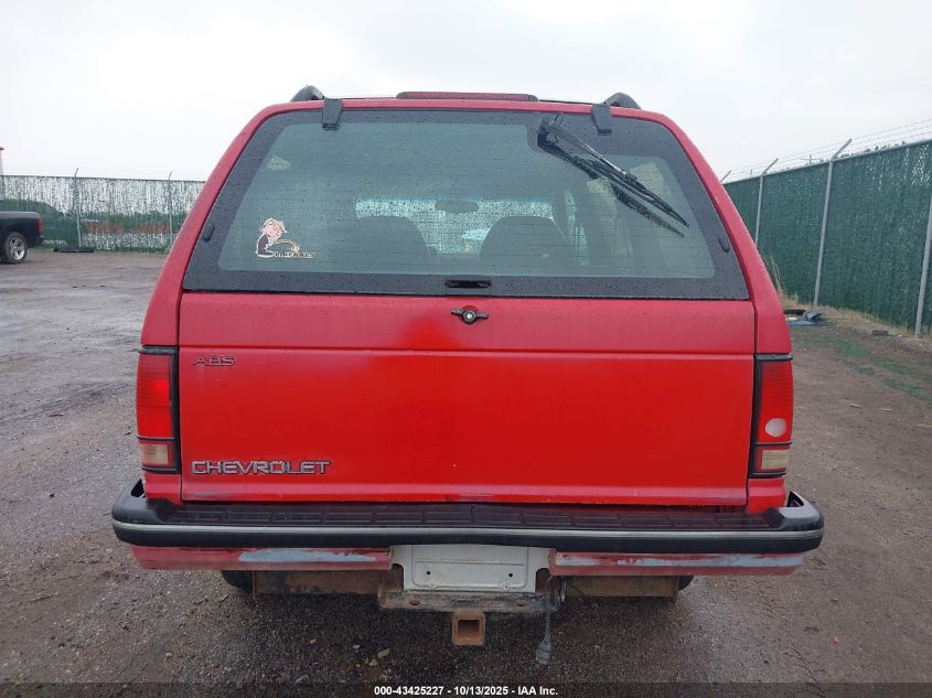 1994 Chevrolet Blazer S10 VIN: 1GNDT13W3R0146217 Lot: 43425227