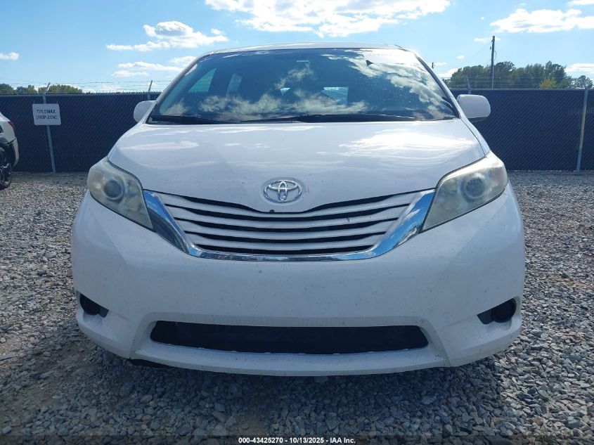 2015 Toyota Sienna Le 8 Passenger VIN: 5TDKK3DCXFS647083 Lot: 43425270