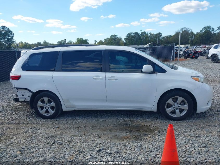2015 Toyota Sienna Le 8 Passenger VIN: 5TDKK3DCXFS647083 Lot: 43425270