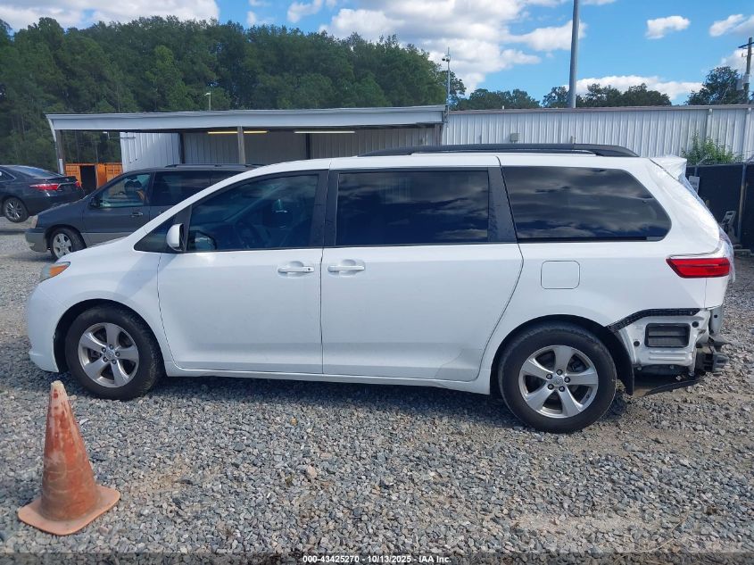 2015 Toyota Sienna Le 8 Passenger VIN: 5TDKK3DCXFS647083 Lot: 43425270
