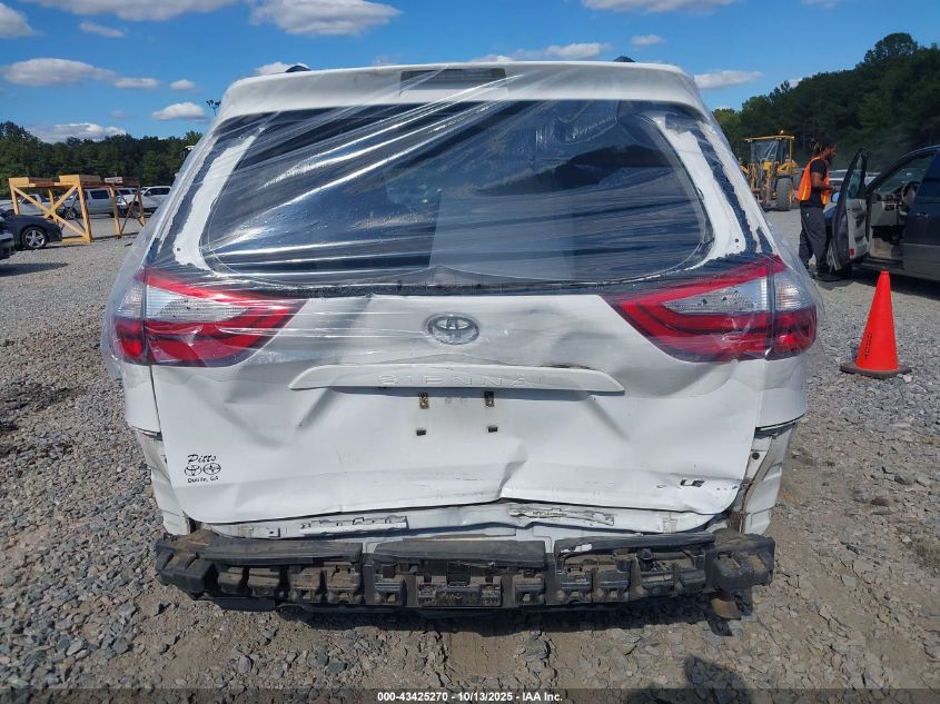 2015 Toyota Sienna Le 8 Passenger VIN: 5TDKK3DCXFS647083 Lot: 43425270