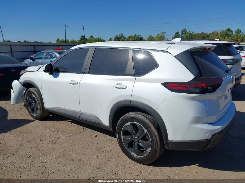 2025 Nissan Rogue Sv Fwd VIN: 5N1BT3BA3SC828287 Lot: 43425273