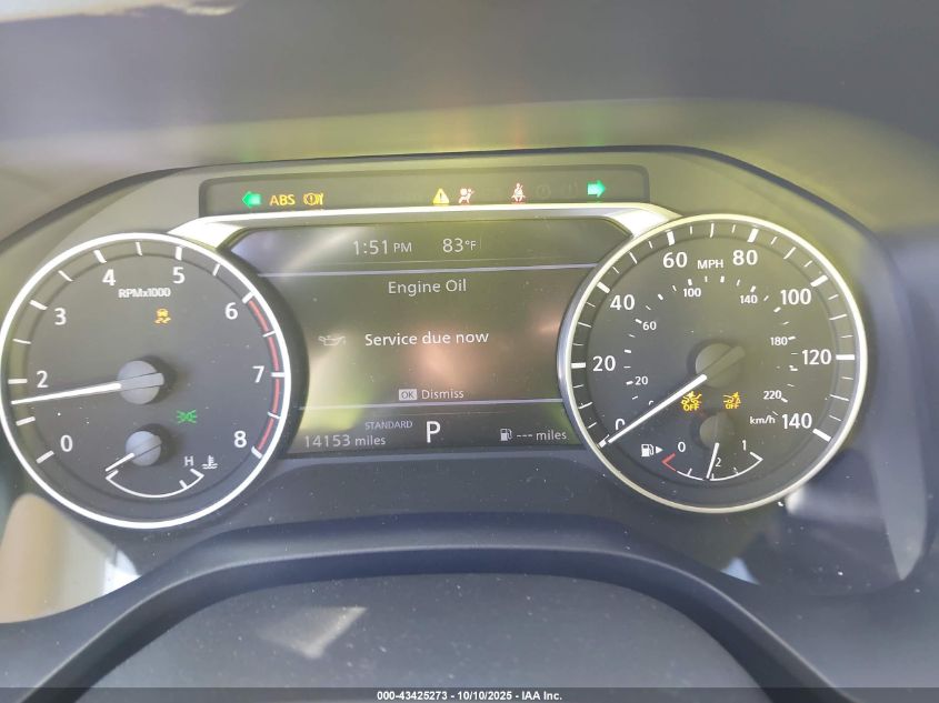 2025 Nissan Rogue Sv Fwd VIN: 5N1BT3BA3SC828287 Lot: 43425273