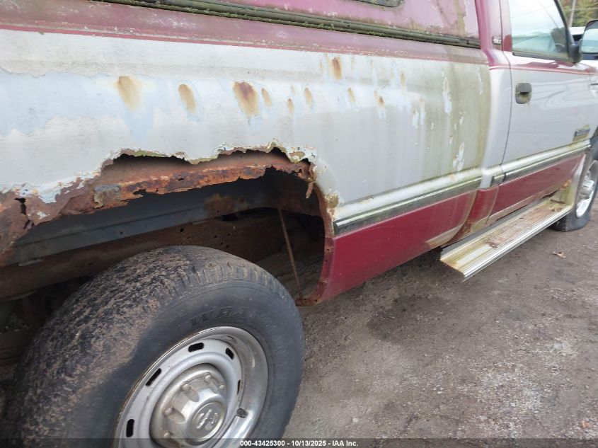 1995 Dodge Ram 2500 VIN: 1B7KC26C1SS347857 Lot: 43425300