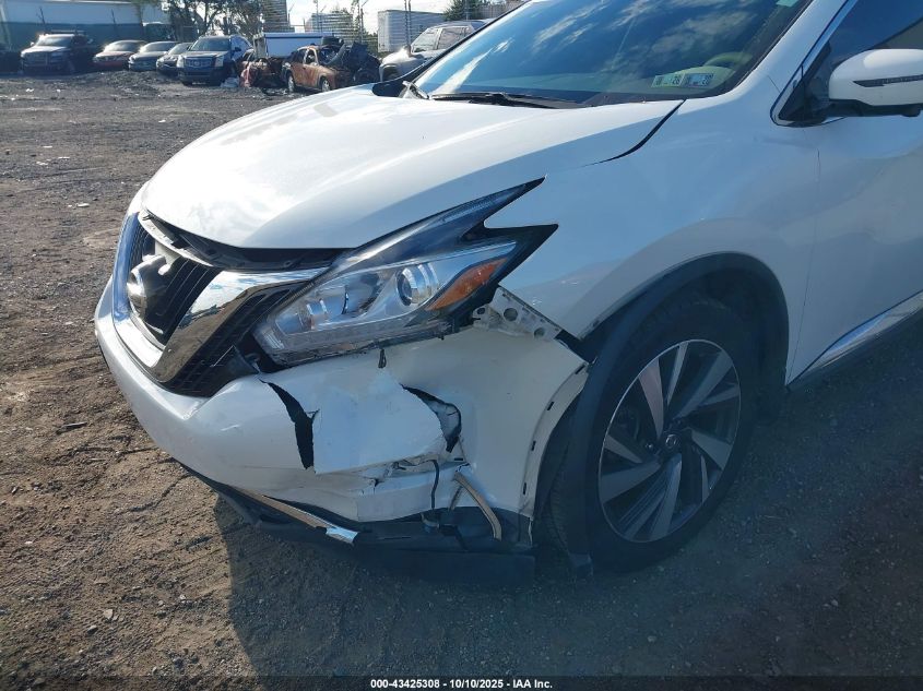 2018 Nissan Murano Platinum VIN: 5N1AZ2MH4JN170268 Lot: 43425308