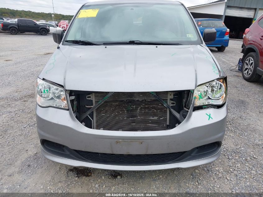 2017 Dodge Grand Caravan Se VIN: 2C4RDGBG8HR573003 Lot: 43425316