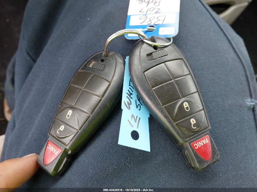 2017 Dodge Grand Caravan Se VIN: 2C4RDGBG8HR573003 Lot: 43425316