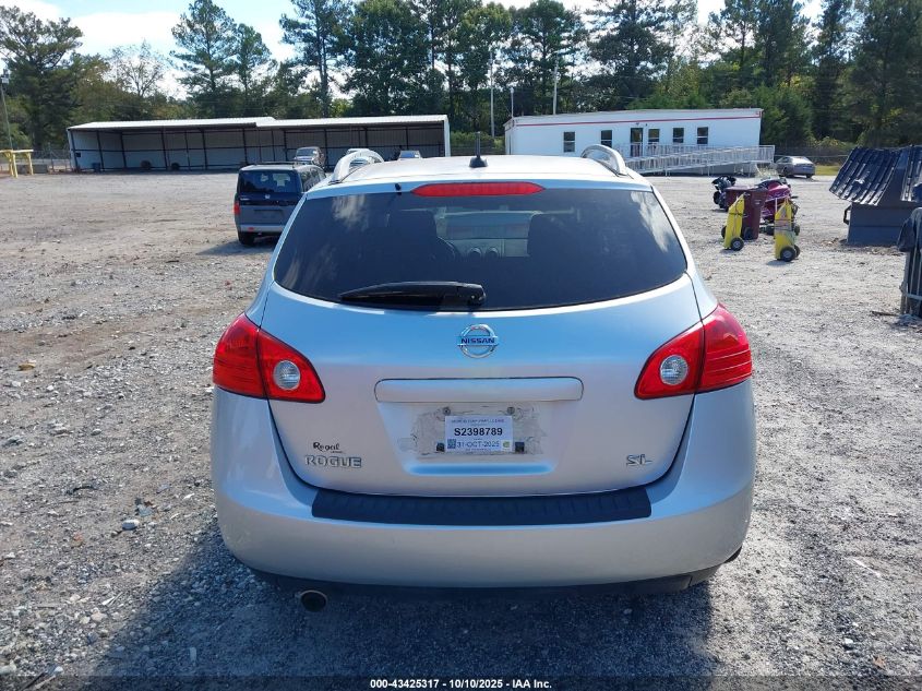 2008 Nissan Rogue Sl VIN: JN8AS58T88W007558 Lot: 43425317
