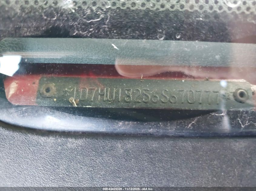 2006 Dodge Ram 1500 Slt/Trx4 Off Road/Sport VIN: 1D7HU18256S670777 Lot: 43425328