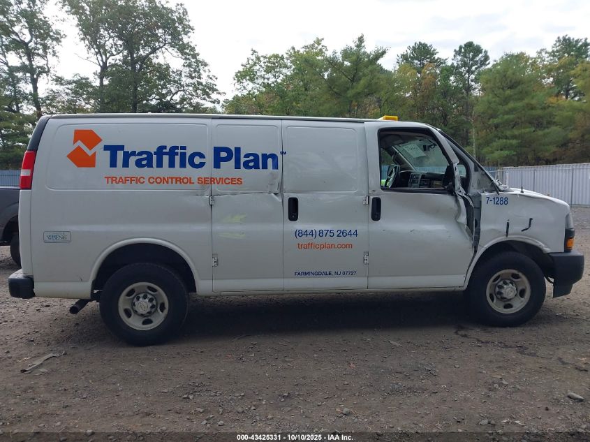 2018 Chevrolet Express 2500 Work Van VIN: 1GCWGAFP2J1336681 Lot: 43425331