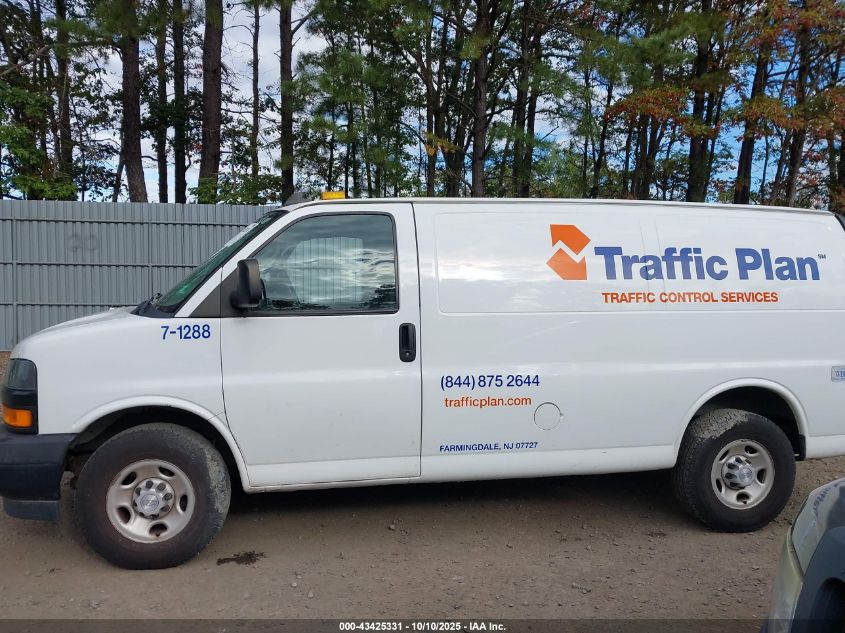 2018 Chevrolet Express 2500 Work Van VIN: 1GCWGAFP2J1336681 Lot: 43425331